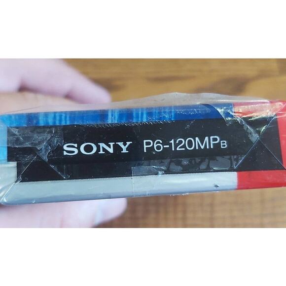 Sony 8mm Blank Video Cassette Tape P6-120MP 120 Minute Recording Time - Sealed - Picture 4 of 4
